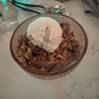 I can’t remember what this dessert was called, it was kind of tiramisu/mousse-ish and nutty.  at Mood in Tequesta