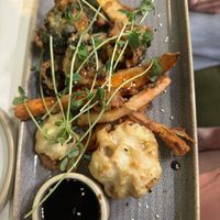 Veggie tempura  at Mood in Tequesta