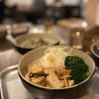 Teriyaki tofu #Veganuary at Black Window - 黑窗里 in Kowloon