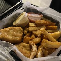 Seafood combination  at Vegans Are Us in Atlantic City