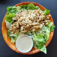 Ceasar salad at Vegans Are Us in Atlantic City