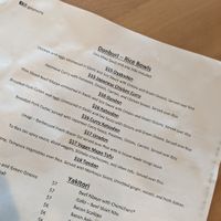 Vegan mapo tofu rice bowl (new!) at Haru in Reno