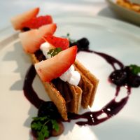 mille feuille amazing at Pinch Brunch Bar in Seoul