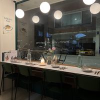 Window seating  at Pinch Brunch Bar in Seoul