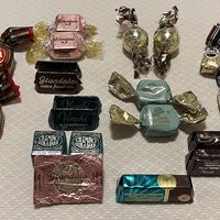 Assortment of vegan chocolates  at Venchi Cioccolato in Venice