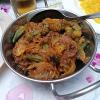 Bhindi bhaji at The India House in Maastricht