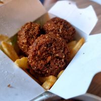 Falafels at Veganland - Keupstrasse in Cologne