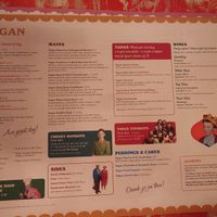 Lupo Lounge vegan menu at Lounges - Lupo Lounge in Wolverhampton