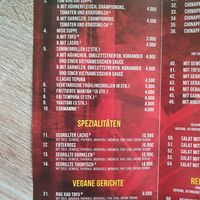 Number 4A, 6 and 10 are vegan. Below are four vegan dishes at Bao An in Potsdam