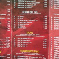 I asked the chef and he said number 31, 32, 40, 41, 53 and 63 are vegan. at Bao An in Potsdam