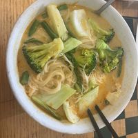 Laksa   at Loving Hut in Richmond