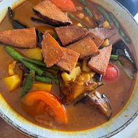Assam curry  at Loving Hut in Richmond