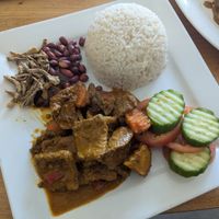 Nasi lemak at Loving Hut in Richmond