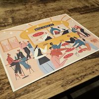 Nice cards  at Bath Pizza Co in Bath