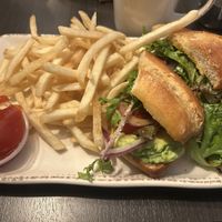 Veggie sandwich  at Billy's Downtown Diner in Bethlehem