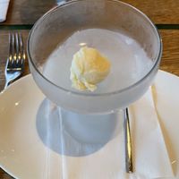 Palate cleanser #2  at Allora in Sacramento