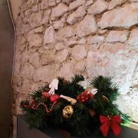 Interior during christmastime at N° 7 in Krakow