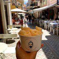 Mango + pineapple at Domenico in Crete