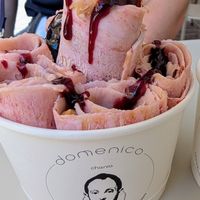Peanut butter and berry at Domenico in Crete