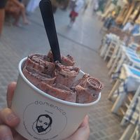 "Frische" Erdbeeren mit Oreo at Domenico in Crete