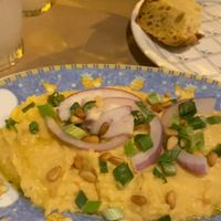 Fava beans! at Aster in Athens