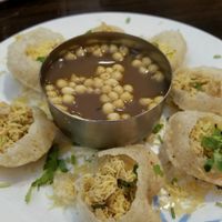 Pani puri ❤️ at Bombay Cafe in Orlando