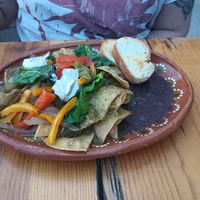chilaquiles at NorthSide Cafe in Sayulita