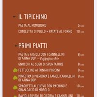 Vegan first dish: vegetables and Atina cannellini beans soup at Le Cannardizie in Atina