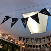 There’s a vegan banner!!!!! at Chill and Go in Hot Springs