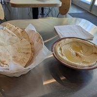 Hummus and pita at Quick Chick in Mechanicsburg