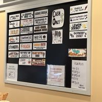 Flavors- 1 vegan ice cream  at Emack & Bolio's Ice Cream in Chatham