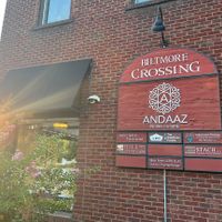 Andaaz Asheville - sign outside  at Andaaz in Asheville