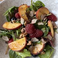 Salad  at Sportstübli at Sporthotel in Pontresina