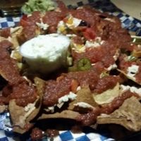 vegan nachos at Disgraceland in Toronto