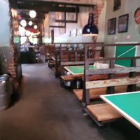 Tables at Comet Ping Pong in Washington