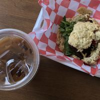 Breakfast and coffee at Blair Mountain Biscuit in Blackwood