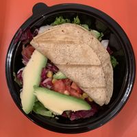 Madre vegana salad at Cantina Que Pasa in Ljubljana