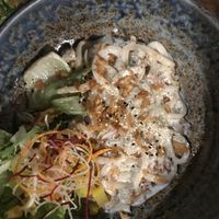 Madame B. Udon muddles with truffle sauce  at Ban Vegan in Berlin
