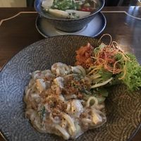 Pho love and madame b. udon noodles at Ban Vegan in Berlin