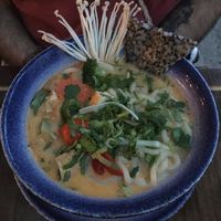 Curry Udon Soup  at Ban Vegan in Berlin