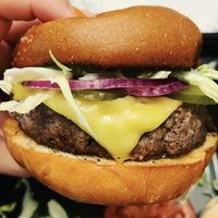 Vegan impossible burger  at The Cheesecake Factory in Smithtown