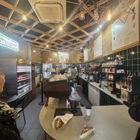   at Azmarino Coffee in South West London