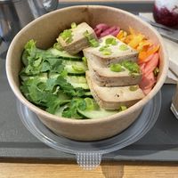 Tofu bowl   at Café l'Abri Côtier in Tadoussac