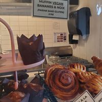 Muffin at Café l'Abri Côtier in Tadoussac