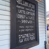  at Café l'Abri Côtier in Tadoussac