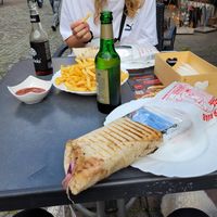 Dürüm mit Seitan at Plöner Döner in Plon