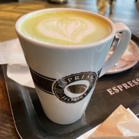 Oat matcha latte - Espresso House, Berlin  at Espresso House - Karl-Liebknecht in Berlin