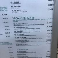 Menu Mai 2024  at LÚA 9 in Marburg