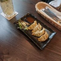 Vegan gyoza at LÚA 9 in Marburg