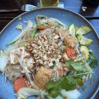 Nudeln mit Curry und Erdnuss  at LÚA 9 in Marburg